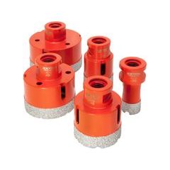 EXTOL PREMIUM sada 5ks vykružovacích diamantových korunek, O 20-35-45-55-68mm, závit M14, 8802995