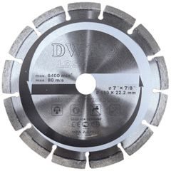DWT LDS-180 A diamantový segmentový řezný kotouč ( 180 x 22,2 mm )