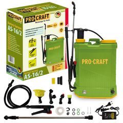 Aku postřikovač Procraft AS-16/2 | AS-16/2 Procraft
