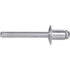 EXTOL PREMIUM nýty trhací hliníkové sada 250ks, O 6,4x8mm plochá hlava, 8813872