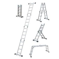 žebřík hliníkový multifunkční skládací 1x14 460cm PLA4.460 Procraft | PLA4.460 Procraft