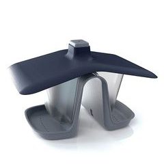 Krmítko pro ptáky BIRDYFEED DOUBLE šedý kámen 28cm