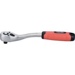 EXTOL PREMIUM ráčna tvarovaná, 45 zubů, 3/8", L 208mm, Crv, 8816455