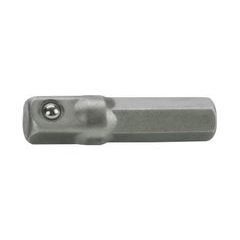 FORTUM adaptér z hrotu 1/4" na čtyřhran 1/4", L 26mm, 4701914