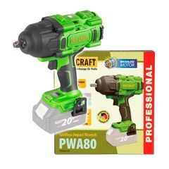 Aku rázový utahovák Procraft PWA80 (bez baterie a nabíječky) | PWA80bb Procraft