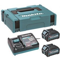 Makita 191J81-6 - sada Li-ion XGT 40V 2xBL4025+DC40RA+Makpac