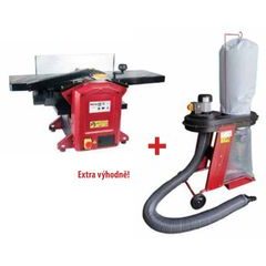 Set hoblovka s protahem RHP-305 a odsavač prachu ROP-750