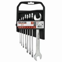 Kreator KRTH30001 Sada oboustranných otevřených klíčů 6-22mm - 8ks