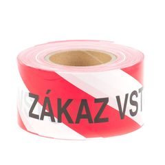 Páska výstražná ZÁKAZ VSTUPU 8cm, 250m nelepící