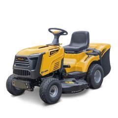 Riwall PRO RLT 102 HRD TWIN dvouválcový travní traktor 102 cm se zadním výhozem a hydrostatickou převodovkou