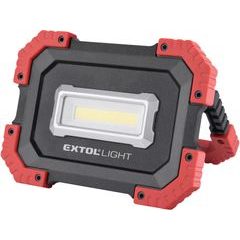 EXTOL LIGHT reflektor LED, 1000lm, USB nabíjení s powerbankou, Li-ion, 43272