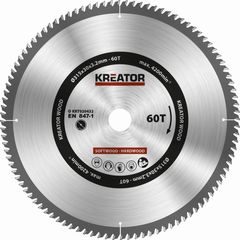 Kreator KRT020432 Pilový kotouč na dřevo 315mm, 60T