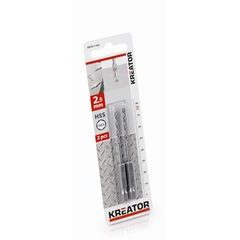 Kreator KRT011303 2 ks HSS Vrtáků do kovu HEX 2.5 x 78 mm