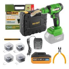 Sada aku svářečka pro plasty Procraft SCS40 + baterie 20/4 Turbo a nabíječka 20/1 | SCS40 Procraft