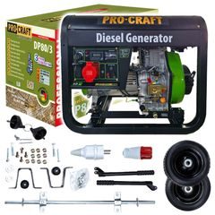Elektrocentrála naftova Procraft DP80/3 | DP80/3 Procraft