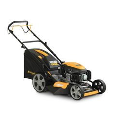Riwall PRO RPM 5155 PRO multifunkční travní sekačka 4 v 1 s benzinovým motorem a pojezdem