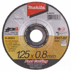 Makita B-46953 - kotouč řezný nerez 125x0.8x22.23mm