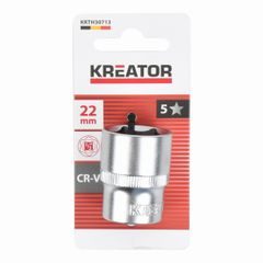 Kreator KRTH30713 Nástrčná hlavice (ořech) 22mm 1/2"