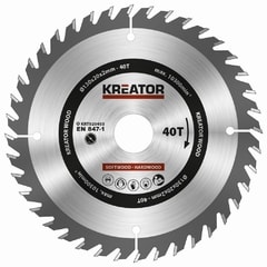 Kreator KRT020403 Pilový kotouč na dřevo 130mm, 40T