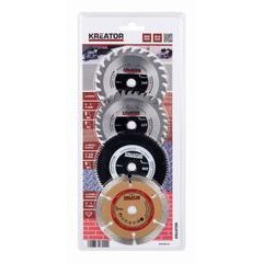Kreator KRT090101 Sada kotoučů 89mm pro ponorné pily 4ks