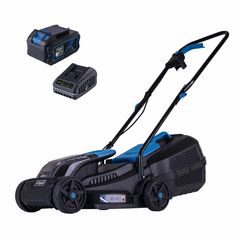 Scheppach BC-MP320-X-SET L 20 V IXES aku sekačka 3v1 + 4Ah baterie + nabíječka 2,4 A