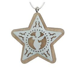 Ozdoba MagicHome XO240H, Hvězda anděl, balení 5ks (cena za balení 5ks)