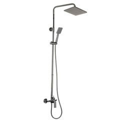 Sprchový sloup s baterií MIXXUS PREMIUM ALEX 003-J GRAPHITE, grafitová | ALEX 003J GRAPHITE Procraft