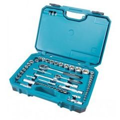 Makita E-06616 - sada bitů 1/4" a montážních klíčů 120 ks v plastovém kufru