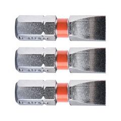 FORTUM hrot plochý sada 3ks, 7x25mm, S2, 4741107