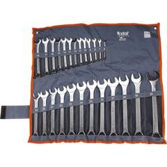 EXTOL PREMIUM klíče očkoploché, sada 25ks, 6-32mm, CrV, 6334