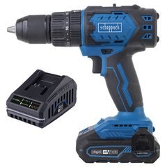 Scheppach BC-CD60-X-SET S 20 V IXES aku příklepový vrtací šroubovák + 2Ah baterie + nabíječka 2,4 A