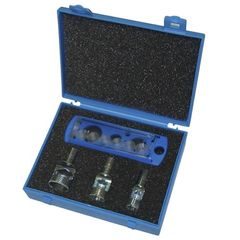 Makita P-66983 - sada vrtáků s diamantovým zrnem na obklady a dlažby 15, 20, 25 mm, přípravek na chlazení vodou, 4ks