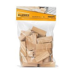 Klínky dřevěné BK 55x20x10-5, 51ks