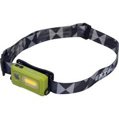 EXTOL LIGHT čelovka 140lm, USB nabíjení, LED+COB LED, 43184