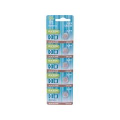 EXTOL ENERGY baterie alkalické, 5ks, 1,5V (LR54, LR1130), 42055