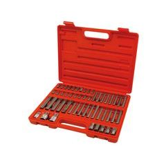 EXTOL PREMIUM hroty IMBUS-TORX-XZN, sada 51ks, pro ráčny 3/8", 1/2", S2, 8818200