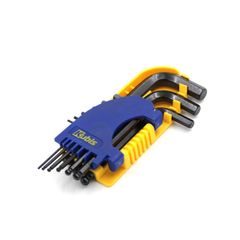 Šestihranné klíče sada IMBUS s kuličkou 9 ks, 1.5, 2, 2.5, 3, 4, 5, 6, 8, 10 mm, CrV | 02-08-9309 Kubis