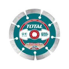 Total Kotouč diamantový řezný, segmenový, suché i mokré řezání, TAC2111253