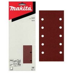 Makita P-33196 - papír brusný suchý zip 115x229mm 10 děr K80, 10ks = old P-02191