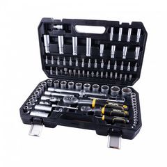 Gola sada 1/2" + 1/4" - 94ks v plastovém kufru