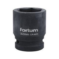 FORTUM hlavice nástrčná rázová 3/4", 32mm, L 54mm, CrMoV, 4703032