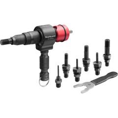 FORTUM nástavec nýtovací na vrtačku T, pro nýtovací matice M3-M12, CrMoV, 4770664