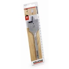 Kreator KRT010816 Plochý vrták do dřeva 38 x 152 mm