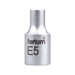 FORTUM hlavice nástrčná vnitřní TORX 1/4", E 5, L 25mm, 4701705