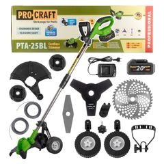 Aku vyžínač Procraft PTA-25BL-1B | PTA-25BL-1B Procraft