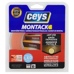 Montack Express CEYS páska pro LED kabely 8mm, 10m