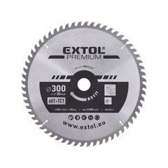 EXTOL PREMIUM kotouč pilový s SK plátky, O 300x3,0x30mm, 60T, 8803247