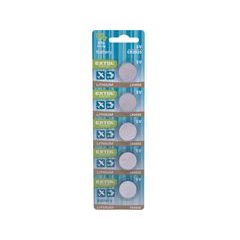 EXTOL ENERGY baterie lithiové, 5ks, 3V (CR2025), 42054
