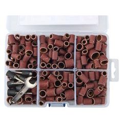 EXTOL PREMIUM 8803760 válce brusné, sada 350ks, P80, P120, P240, 8803760