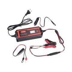 EXTOL PREMIUM autonabíječka 9stupňová, řízená mikroprocesorem, 12V/6V, 4A, 8897302
